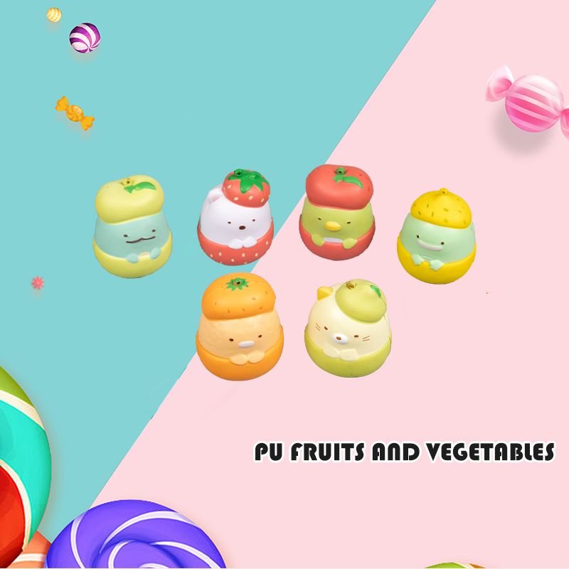 PU FRUITS AND VEGETABLES-FRUIT DOLL