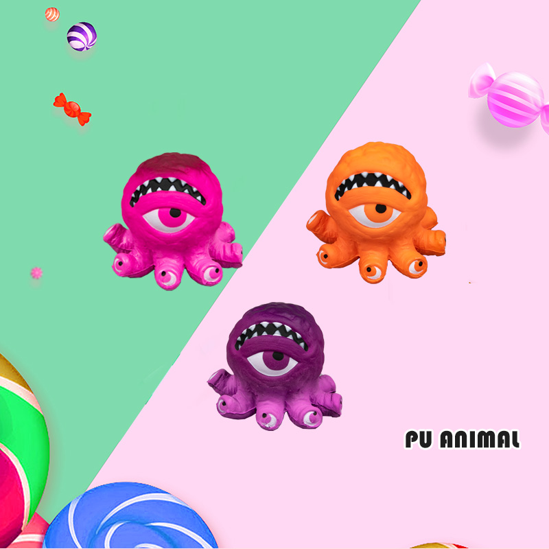 PU ANIMAL TOYS-OCTOPUS SERIES