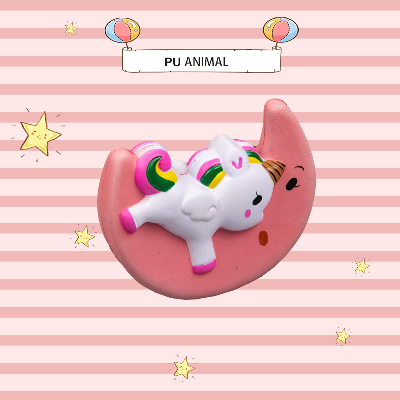 PU ANIMAL TOYS-MOON UNICORN