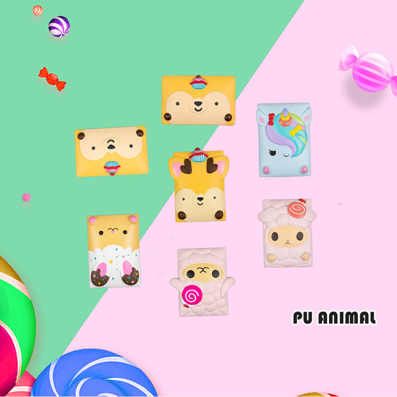 PU ANIMAL TOYS-CARD SERIES