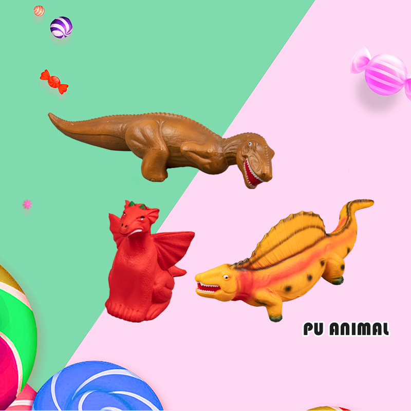 PU ANIMAL TOYS-DINOSAURS COLLECTION