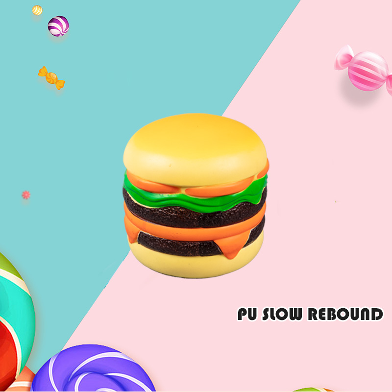 PU PU SLOW REBOUND-YELLOW HAMBURGER