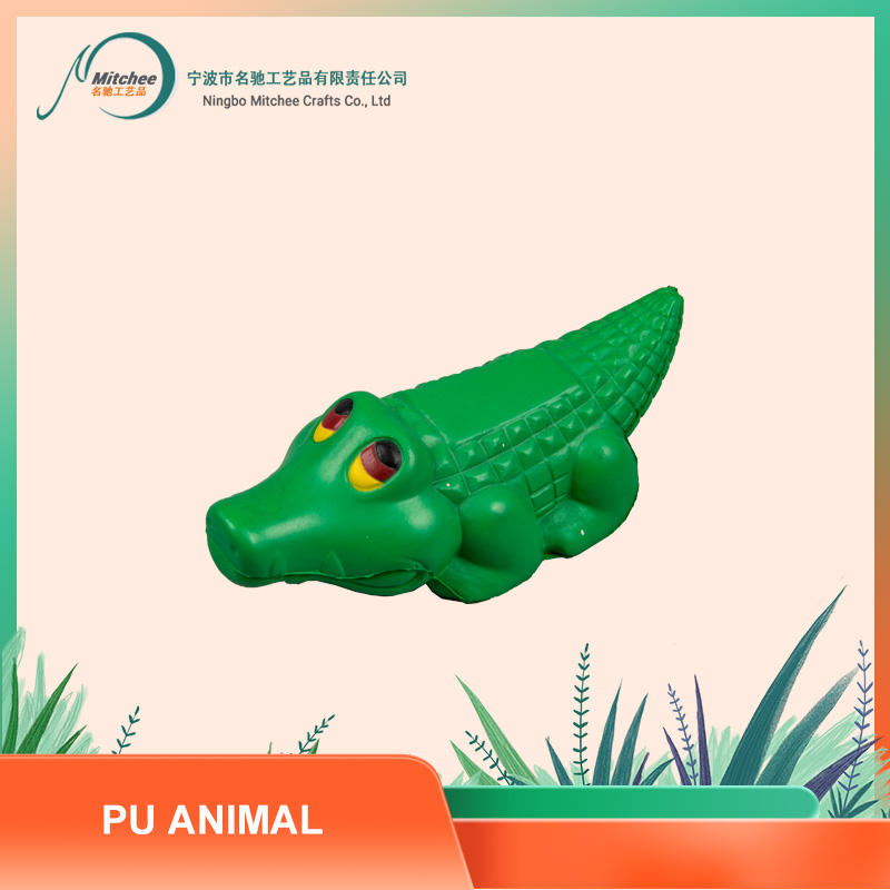 PU ANIMAL TOYS-CROCODILE